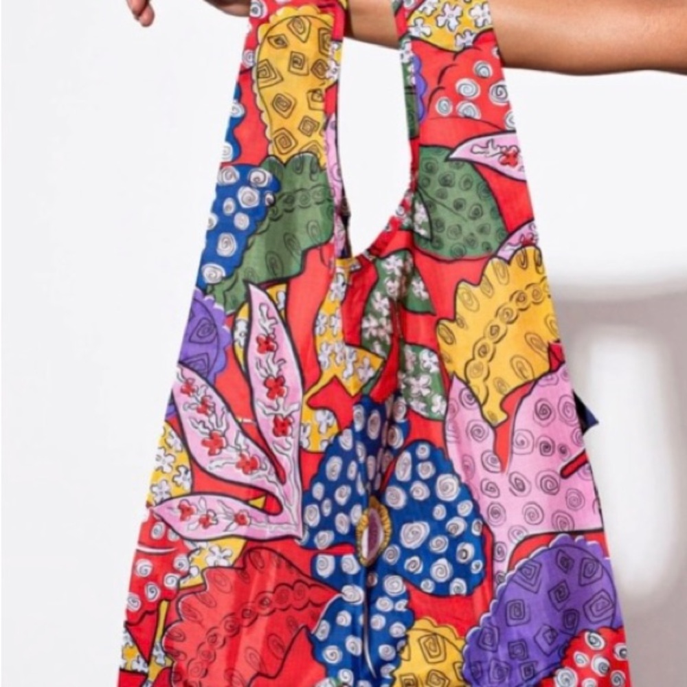 BAGGU x Mara Hoffman Standard Nylon‎ Tote Brand New - Picture 6 of 6